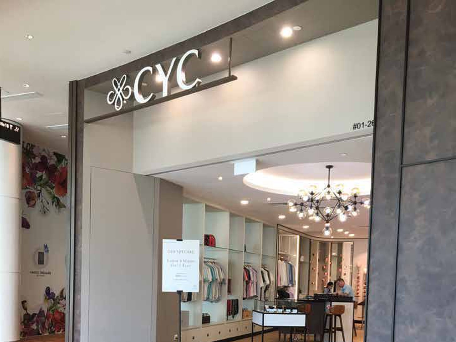 CYC · Capitol — shopfront signage